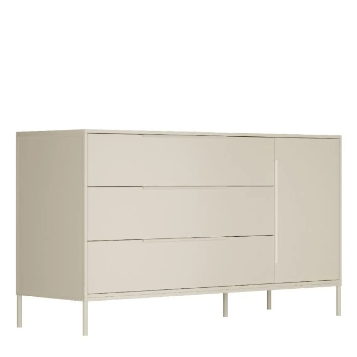 Tienerkamer Belmond Clay 2 Delig met Commode Belmond XL Clay