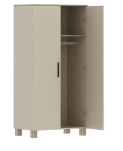 Tienerkamer Belmond Clay 3 Delig met Commode Geneve Clay en Kledingkast Geneve Clay