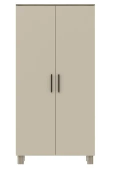 Tienerkamer Belmond Clay 3 Delig met Commode Geneve Clay en Kledingkast Geneve Clay