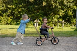 Topmark Driewieler Met Duwstang Lio Macchiato