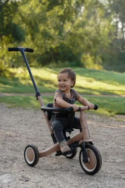 Topmark Driewieler Met Duwstang Lio Macchiato