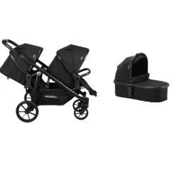 Topmark Duo Kinderwagen 2COMBI Zwart