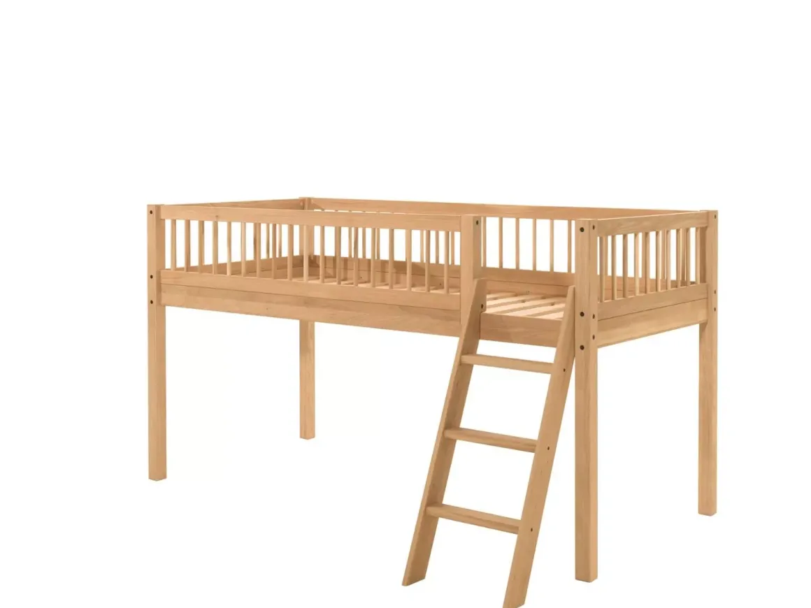 VIPACK Forrest Tienerkamer Halfhoogslaper 2 Delig Eik