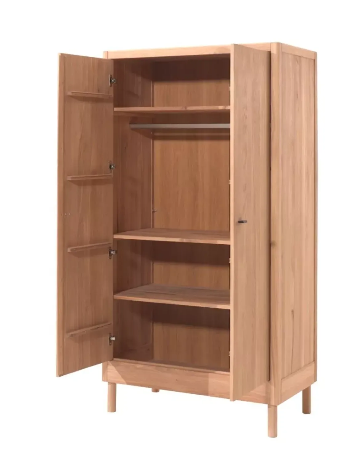 VIPACK Forrest Tienerkamer Halfhoogslaper 2 Delig Eik