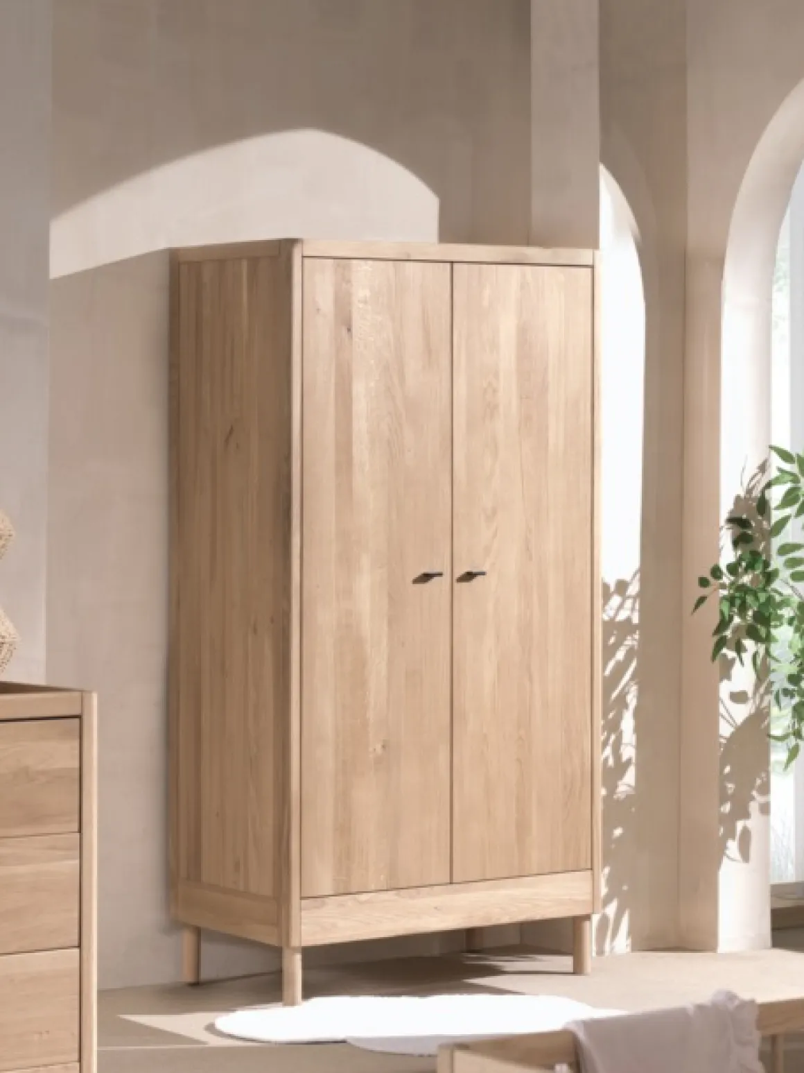 VIPACK Forrest Tienerkamer Halfhoogslaper 2 Delig Eik