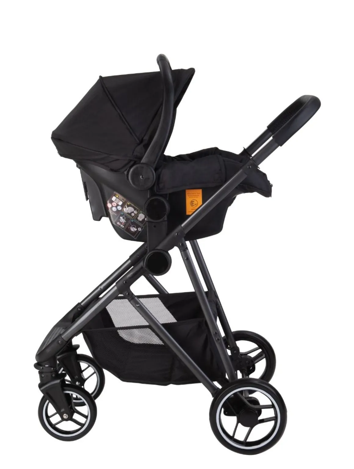 X Adventure 3 In 1 Kinderwagen Rover Zwart