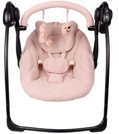 X Adventure Baby Swing Schommelstoel Teddy Oud Roze