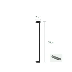 XAdventure Traphek Verlengstuk 7cm Zwart