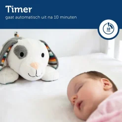 ZAZU Hartslag Knuffel Dex de Hond