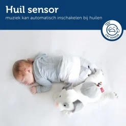 ZAZU Hartslag Knuffel Dex de Hond