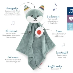 Zazu Knuffeldoekje Vos Felix